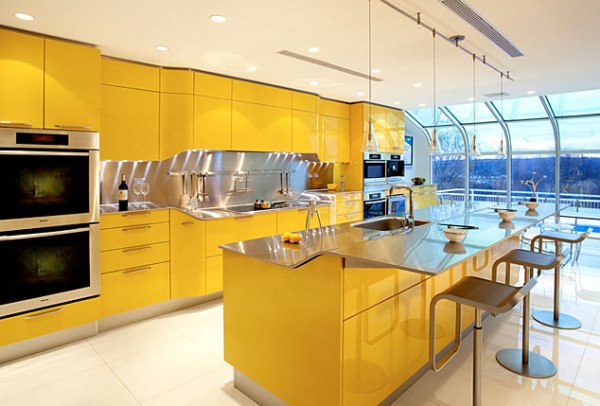 Yellow Kitchen Design Ideas