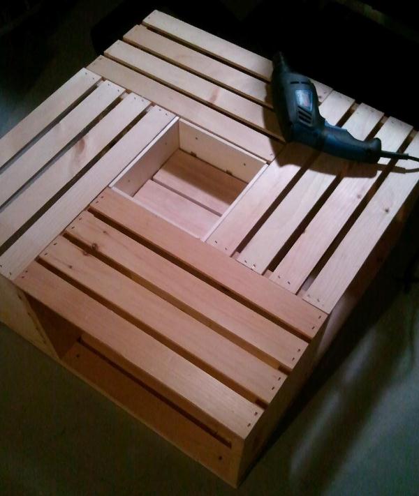 Goodshomedesign, Crate Coffee Table Measurements