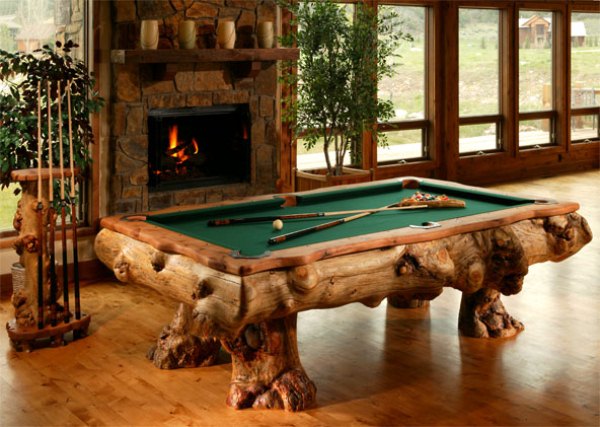 Log-pool-table