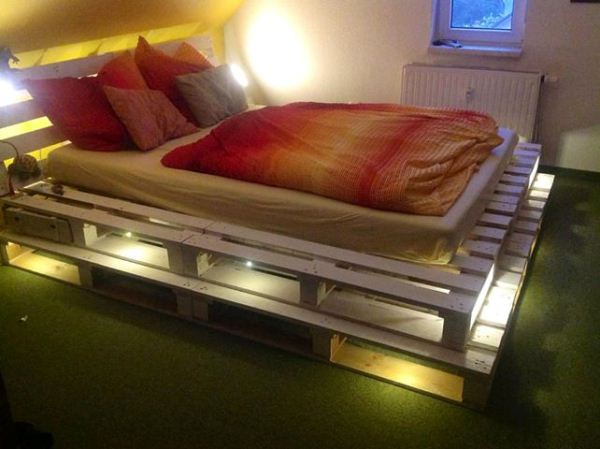 Goodshomedesign, Diy Twin Pallet Bed