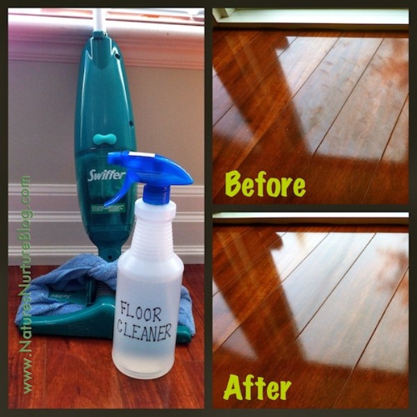 Diy Natural Floor Cleaner, How To Wash Hardwood Floors With Vinegar And Water