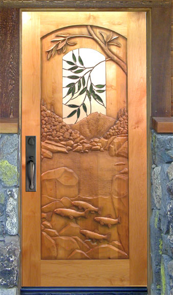 Fish-Carved-Door
