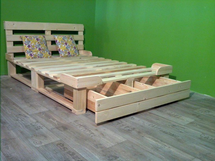 Goodshomedesign, Can You Make A Bed Frame Out Of Pallets