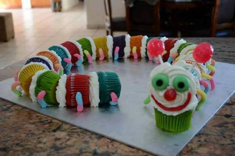 colorful-centipede-cupcakes
