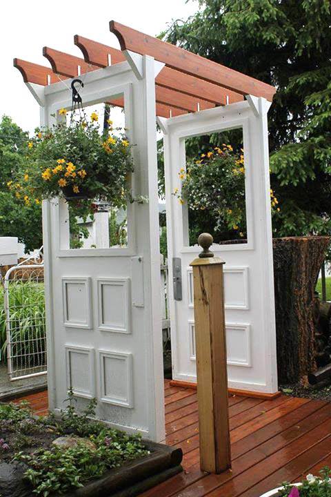 Repurpose Doors In The Garden | Home Design, Garden & Architecture Blog ...