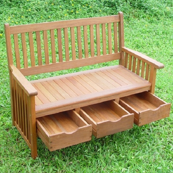 Garden-Bench-with-Storage-Drawers