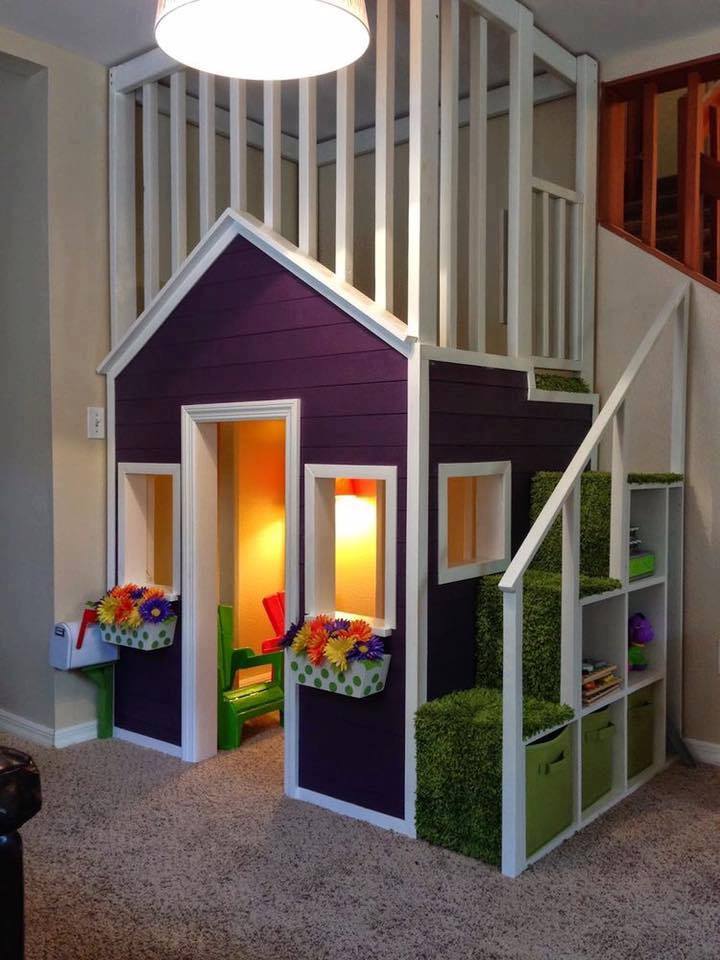 Kids Indoor Playhouse Under Stairs | Home Design, Garden & Architecture ...