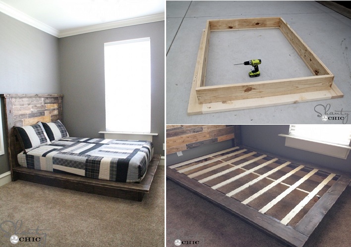 Goodshomedesign, How To Build A Homemade Platform Bed