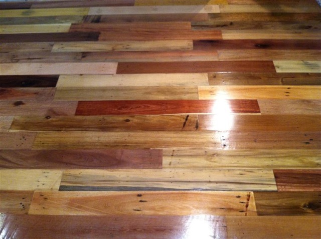 Goodshomedesign, Pallet Hardwood Floor