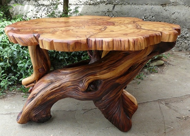 awesome-tree-trunk-table