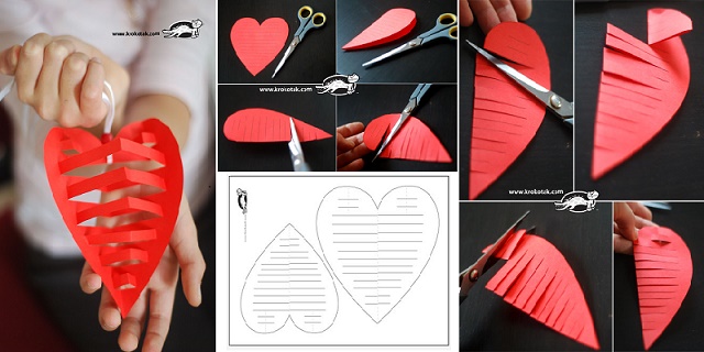 3D-paper-heart