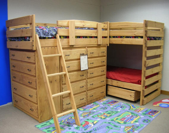 Goodshomedesign, Three Bed Bunk Bed Plans