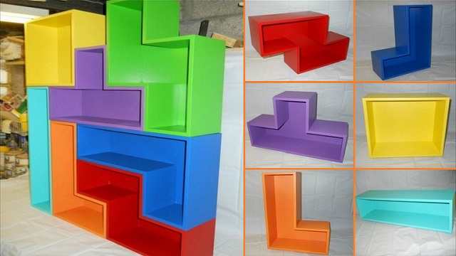 Tetris-shelves