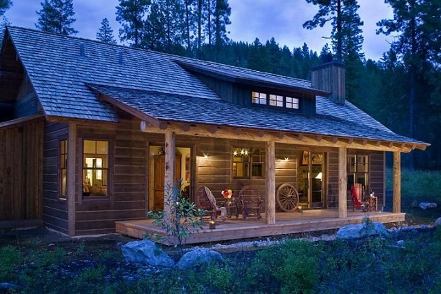 Montana-Build-log-home
