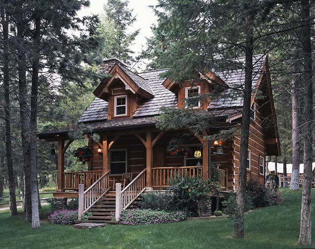 small-log-cabin
