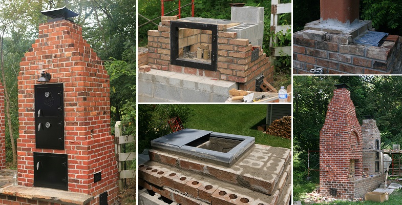 How To Build A Brick Smoker Home Design Garden Architecture Blog - Diy Brick Grill And Smoker Plans