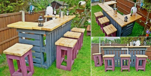pallets-garden-bar