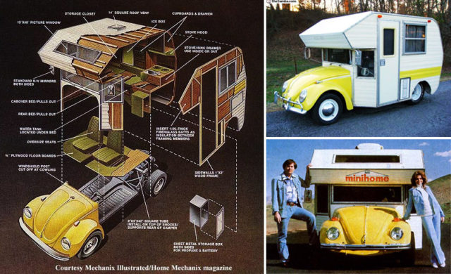 VW-Beetle-Chassis-With-Sleeping-and-Camping-for-Four