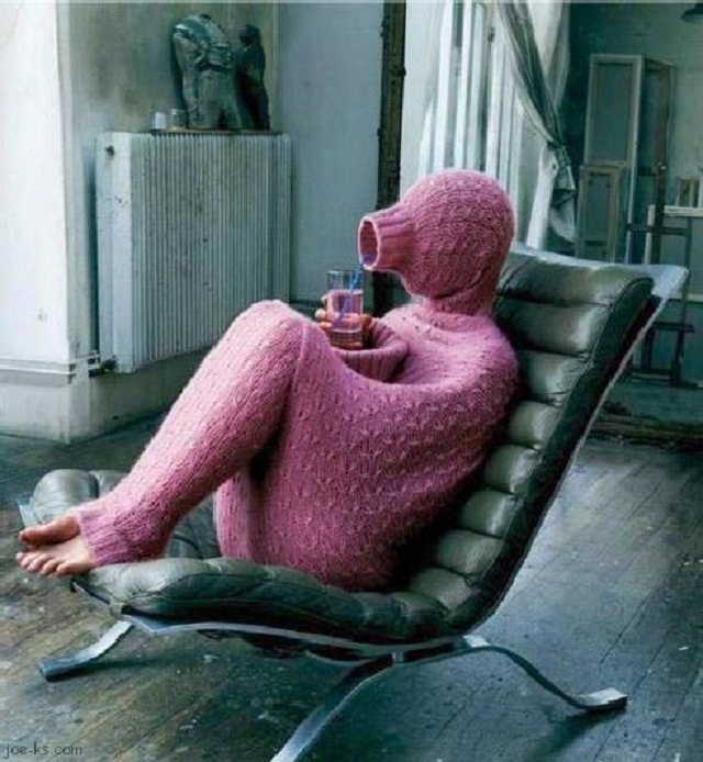 Efficient But Funny Full-Body Warm Sweater | Home Design, Garden &  Architecture Blog Magazine